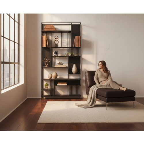 REGAŁ NA KSIĄŻKI METALOWE  RNK-144